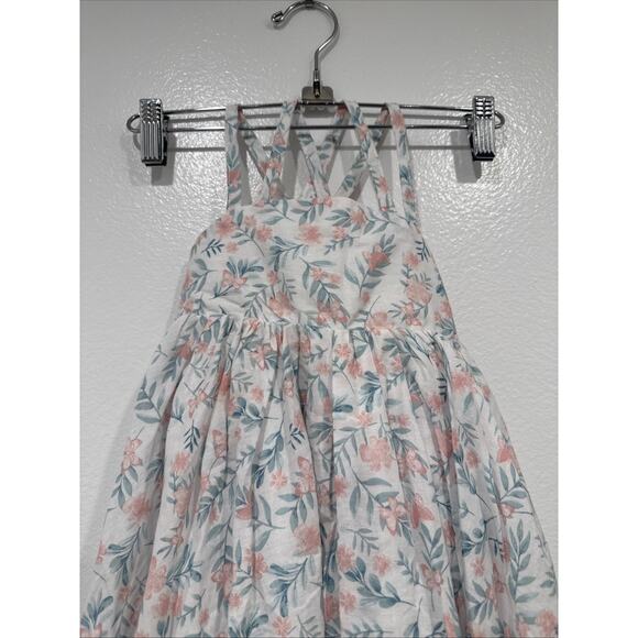 The Prairie By Rachel Ashwell Dress Baby Size 3T Butterfly Floral Print White - Picture 2 of 8